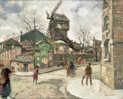 Le Moulin de la Galette von Marcel Leprin